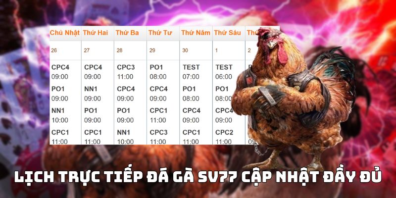 đá gà trực tiếp